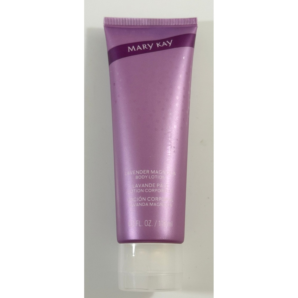 Mary Kay Body Lotion Women 4.0 fl oz Purple Lavender Magnolia Scented Hydrating